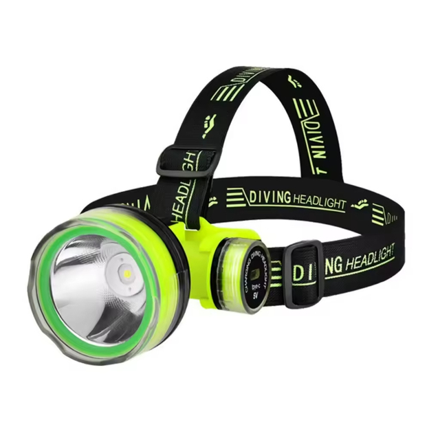 Ultra Bright Outdoor LED Headlamp Waterproof Diving Headlight High Power Mining Lamp for Night Fishing Camping