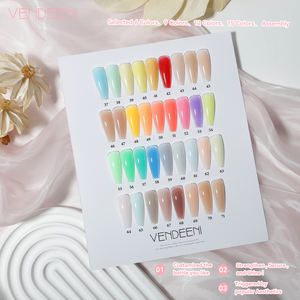 Gel de construction de haute qualité pour ongles, 71 couleurs, 5g, sans HEMA, gel poly pour ongles en conserve, vente en gros, gel russe pour extension d'ongles - Product Image 6