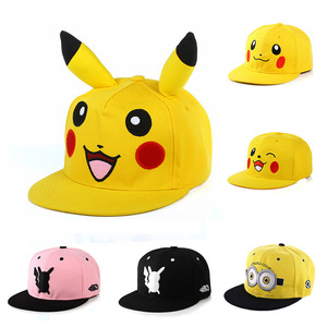 Cute Cartoon Children's Baseball Cap Mesh Breathable <b>Sunscreen</b> Hat Unisex For Spring Summer Performance Wear - Product Image 1