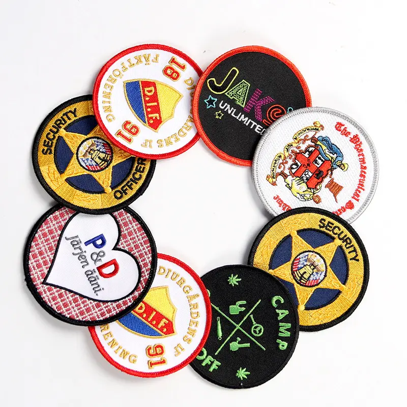 Batch Personalized 3D Custom Badge Embroidery Patch