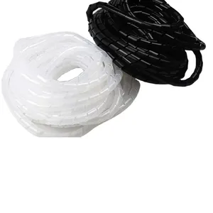 Maikasen brand protection spiral cable,flexible hose plastic spiral hose,wiring protection wrapping band flexible cable sleeve