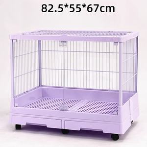 Jaula para mascotas <span class=keywords><strong>de</strong></span> Metal duradero <span class=keywords><strong>de</strong></span> portabilidad multicolor con rueda, producto para mascotas, jaula para conejos, jaula para hámster a la <span class=keywords><strong>venta</strong></span> - Product Image 5
