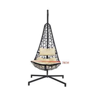 OTA-0002, manifattura mobili da esterno in metallo uovo appeso sedia impilabile in Rattan sedia a dondolo Patio personalizzato - Product Image 3