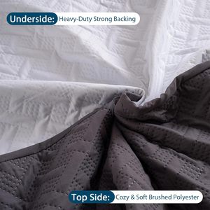 Protège-matelas imperméable respirant et silencieux - Housse <span class=keywords><strong>de</strong></span> <span class=keywords><strong>lit</strong></span> matelassée par ultrasons - Anti-acariens - Vente en gros usine Oeko-Tex - Product Image 3