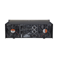 Amplificateur de puissance professionnel TB LA-1600 1600W-20000W, impédance 8 ohms, réponse en fréquence 20Hz-20kHz, 2 canaux, aluminium