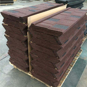 Paneles de tejas de colores D <span class=keywords><strong>ECRA</strong></span>, tejas metálicas con revestimiento de piedra para construcción, en stock - Product Image 6