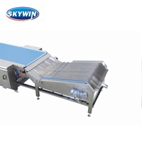 Empileur automatique de biscuits Skywin pour la ligne d'emballage de machines à empiler les biscuits et les gâteaux