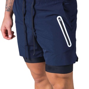 Wholesale Casual Eco-Friendly Men's Fitness Workout Shorts Summer Breathable Lining Sports Gym - Product Image 6
