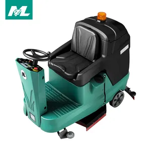 Nhà Máy Giá bể lớn pin thương mại làm sạch máy đi xe trên sàn Scrubber