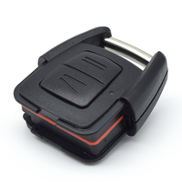Coque de clé de voiture de remplacement pour télécommande sans support de pile