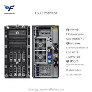 Serveur Tour Silencieux Bidirectionnel T630 pour Stockage de Données et Calcul ERP Cloud - Product Image 3