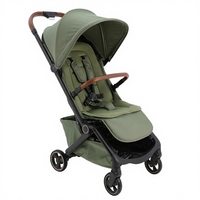 Poussette pliable Abon BS6020 à 3 plis, cadre en alliage d'aluminium léger, poussette portable pour bébé de 0 à 36 mois, taille cabine EN1888-1, 22 kg