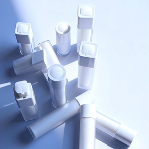 Botol Pompa Kosmetik Tanpa Udara Isi Ulang Plastik Twist Up untuk Krim Serum <span class=keywords><strong>Lotion</strong></span> 15ml 30ml 50ml untuk Perawatan Kulit - Product Image 4