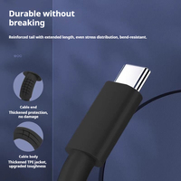 Kabel Koneksi USB-C Transmisi Kecepatan Tinggi untuk Kamera Olahraga Action3/4, Air3s, Pocket2/3, Pocket, Mavic 3, dan Charger DJI