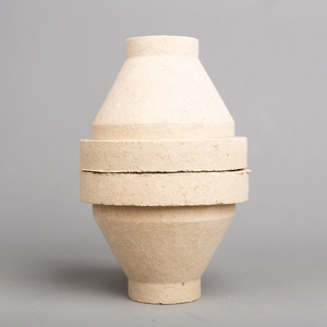 Base de Filtro de Cerámica de Alúmina, Gran Diámetro, Resistente a Altas Temperaturas, Refractaria, 1580-1770C, Forma Tubular - Product Image 1