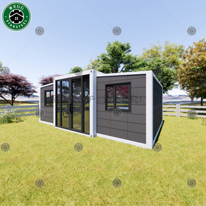 Vente en gros de maisons préfabriquées extensibles de 2 à 3 chambres, en conteneurs, panneaux sandwich, assemblage rapide, mini-villa - Product Image 3