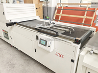 Máquina de Serigrafía Automática de Cama Plana UTSP4060J con Alimentador Robótico y Túnel de Secado UV