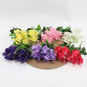 Bouquet de Jacinthes Artificielles 30cm-100cm Fleur en Soie Lavande Décoration Maison Style Classique Haute Simulation - Product Image 3