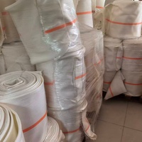 Tuyau d'incendie plat en TPU de 6, 8, 10, 12 pouces, haute pression, durable, prévention des inondations, flexible, longueur personnalisable