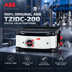 ABB 100% Original Tzidc-200 Numérique 4-20mA Hart Électropneumatique Intelligent Antidéflagrant - Product Image 1
