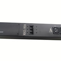 PDU industriel C19 80 ampères 15 voies PDU triphasé haute puissance à montage en rack 42U Installation standard