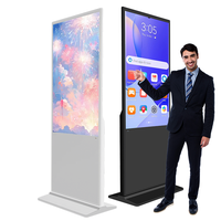 Monitor de Publicidad Digital Android/Windows I5 2+32G para Exhibición de Anuncios en Tiendas, 500-2000nits, Señalización Digital Personalizada