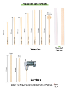 Factory Price 6cm Disposable Wood Stirrer Round Head <strong>Pointed</strong> Tail for Espresso <strong>Coffee</strong> and Sampling Wholesale Bulk Supply - Product Image 3