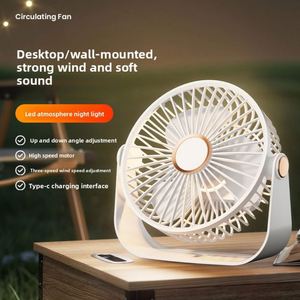 X418 Wholesale Cooling Fan Portable Usb Battery Fan Rechargeable Desk <b>Table</b> Hand Held Fan - Product Image 2