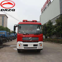Camion de pompiers d'intervention d'urgence XDR DONGFENG 4x2, Nouveau modèle à succès, Pompier diesel 8000L eau et mousse, Portée maximale 60m