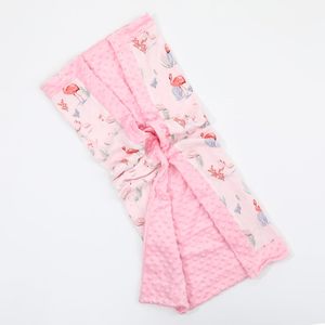 Baby Blanket with Dotted Backing, Double Layer Nursery <strong>Bed</strong> Blankets,Soft Plush Newborn Infant <strong>Toddler</strong> Kid Crib <strong>Bedding</strong> 30x40in - Product Image 5