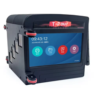 Imprimante jet d'encre portable grand format avec une hauteur d'impression de 4 pouces pour l'impression de codage par lots grand format sur toutes les surfaces