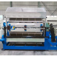 Machine de production de plateaux à œufs en carton pour œufs de caille et de poulet, moule pour plateaux à œufs, petite entreprise