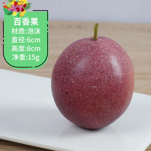 Vente directe d'usine Décoration de la maison Fruits artificiels Légumes Noël Thanksgiving Fruit de la <span class=keywords><strong>passion</strong></span> simulé - Product Image 3