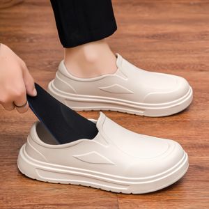 <span class=keywords><strong>Nouvelles</strong></span> <span class=keywords><strong>chaussures</strong></span> décontractées à la mode imperméables et résistantes à l'huile de grande taille pour hommes, <span class=keywords><strong>chaussures</strong></span> de travail - Product Image 4