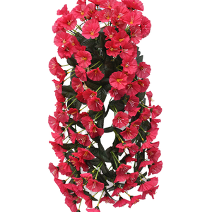 Decoración para el Hogar Transfronteriza: Guirnalda de Flores Artificiales de Gloría de la Mañana para Colgar en la Pared, Ideal para Graduación, Día de la Madre, Navidad, Pascua - Product Image 3