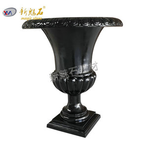 Maceta de Hormigón GRC con Diseño de Piedra Mágica, Estilo Europeo, para Interior y Exterior, Imitación Piedra - Product Image 4