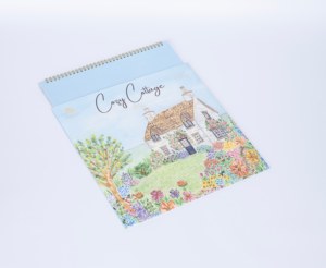 Wholesale 2026 Wall Calendar Digital Printing Paper Large Size Annual Desk Planner Customized 2027 Display Promotion