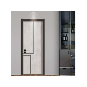 Puertas de PVC de diseño único para habitaciones, puertas de madera para Puja, en Nigeria - Product Image 3