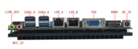 ELSKY 4 pouces DDR4 carte mère M600SE 6th I3-6100U I5-6200U I7-6500U processeur CPU pour Wind 7/8/10 Mini carte mère Pc