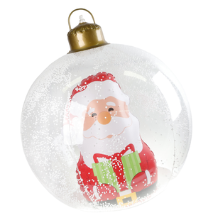 Boule de Noël gonflable imperméable, décoration suspendue en PVC pour extérieur, jardin, pelouse, véranda, Noël, fêtes - Product Image 1