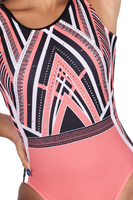 Robes de performance en polyester respirant imprimées par sublimation Edrei – Tenues confortables pour la gymnastique, le ballet et la danse sur scène