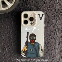 Coque de téléphone personnalisée de luxe tendance et protectrice pour iPhone 16 Pro Max 15 14 13 12 Mini 11 Xs Xr 7 8 Plus Vrunk
