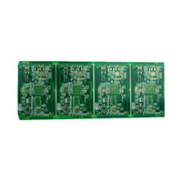 Fabricant personnalise des cartes de circuits imprimés FR-4 à six couches, plaquées or, haute précision, petites et grandes quantités, modèle personnalisé