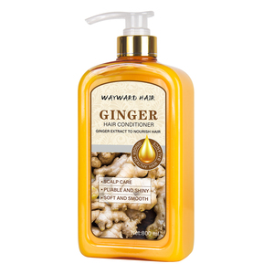 Etiqueta privada al por mayor Champú Para Cabello Tratamiento de cuidado a granel natural Anti pérdida de cabello Champú y acondicionador para el cabello de jengibre - Product Image 4
