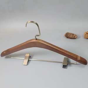 Perchas de Madera de Lujo con Acabado Lacado de un Solo Nivel <span class=keywords><strong>para</strong></span> Dormitorio y Sala de Estar con Instalación de Gancho - Product Image 2