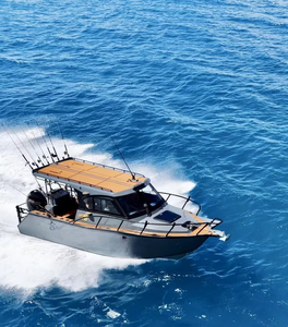 Yate de Pesca Deportiva de Aluminio Soldado de 25 pies, Marca China Gospel, <span class=keywords><strong>con</strong></span> Cabina, en Venta, <span class=keywords><strong>con</strong></span> Motor Fuera de Borda, para Entretenimiento y Ocio - Product Image 6