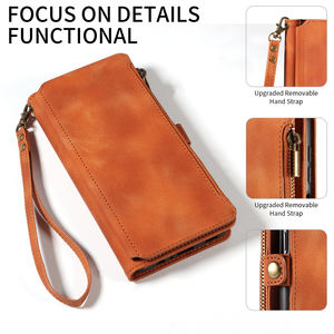 Nouvel étui en cuir PU à rabat pour <span class=keywords><strong>Xiaomi</strong></span> 13 fermeture éclair portefeuille fente pour carte étui de téléphone pour <span class=keywords><strong>Xiaomi</strong></span> 13 12 Ultra <span class=keywords><strong>Pro</strong></span> Lite/Note 12 12T 11 <span class=keywords><strong>Pro</strong></span> <span class=keywords><strong>5G</strong></span> - Product Image 2