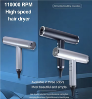Sèche-cheveux professionnel pour cheveux très courts, avec aspiration des cheveux, pour coiffeurs et salons