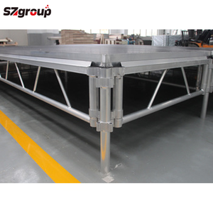 Le contreplaqué mobile de scène de cadre de treillis en aluminium de services de conception gratuits assemblent l'étape pour le concert d'événement - Product Image 3