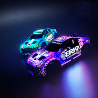 Großhandel 22206 Beleuchtungsdesign Leistungsstarkes Hochgeschwindigkeits-Elektro-Vierrad-Antrieb Bergrennen Mini-Drift RC-Auto